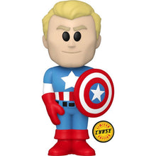 Load image into Gallery viewer, Marvel Comics - Captain America (with chase) Vinyl Soda
