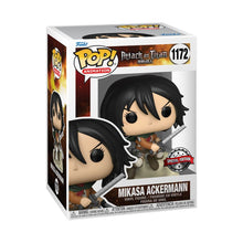 Load image into Gallery viewer, Attack on Titan - Mikasa Ackermann US Exclusive Pop! Vinyl [RS]

