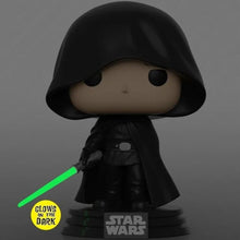 Load image into Gallery viewer, Star Wars - Luke Skywalker (Hooded) Glow US Exclusive Pop! Vinyl [RS]
