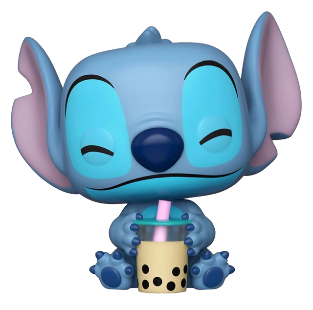 Lilo and Stitch (2002) - Stitch (with Boba Tea) US Exclusive Pop! Vinyl [RS]