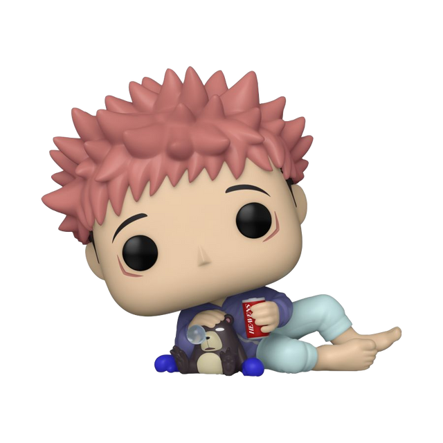 Jujutsu Kaisen - Yuji Itadori with Tsukamoto Doll US Exclusive Pop! Vinyl [RS]