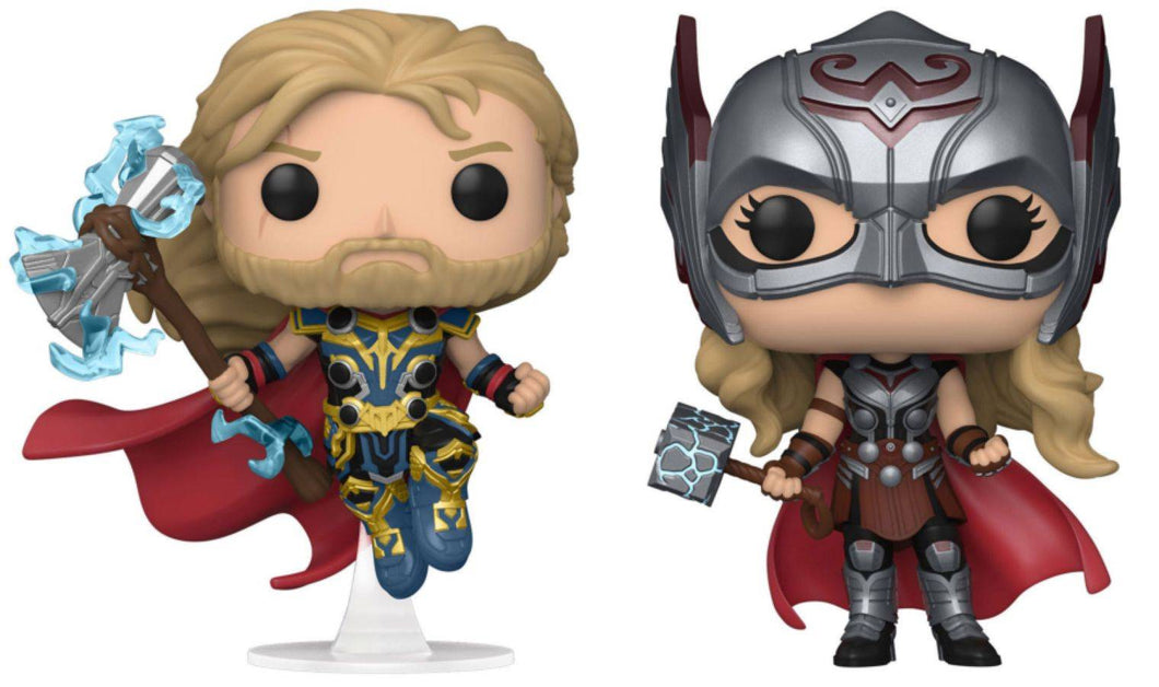 Thor 4: Love and Thunder (2022) - Thor & Mighty Thor Pop! Vinyl 2-Pack [RS]