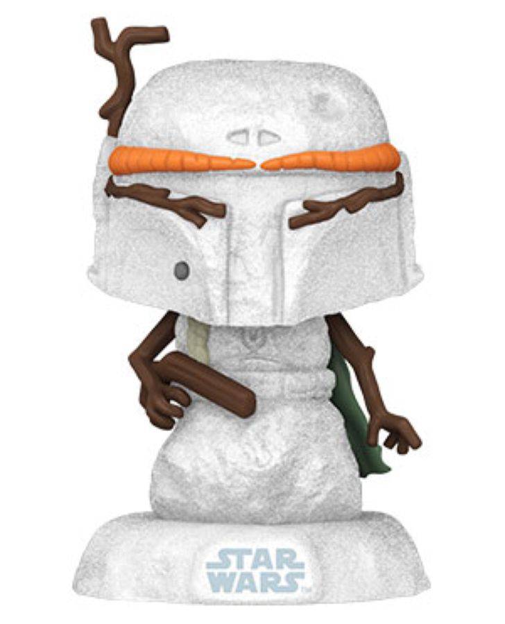 Star Wars - Holiday Snowman Boba Fett Pop! Vinyl
