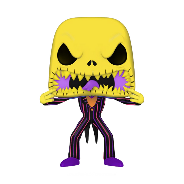 The Nightmare Before Christmas - Jack Skellington (with Scary Face) Blacklight US Exclusive Pop! Vinyl [RS]