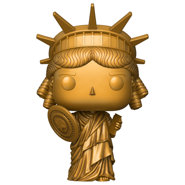 Spider-Man 3: No Way Home (2021) - Statue of Liberty (with Shield) Pop! Vinyl NYCC22 [RS]