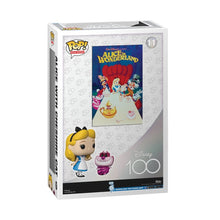 Load image into Gallery viewer, Disney: D100 - Alice in Wonderland (1951) Alice with Cheshire Cat Pop! Vinyl Movie Poster
