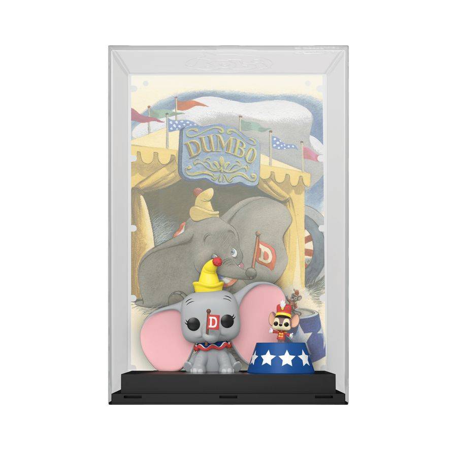 Disney: D100 - Dumbo (1941) Dumbo with Timothy Pop! Vinyl Movie Poster