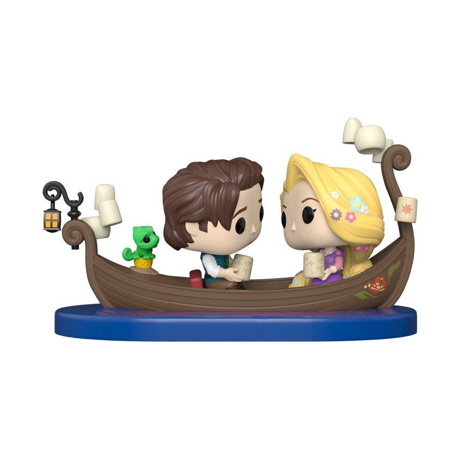 Disney: D100 - Tangled (2010) Rapunzel and Flynn (on Boat) Pop! Vinyl Moment