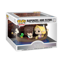 Load image into Gallery viewer, Disney: D100 - Tangled (2010) Rapunzel and Flynn (on Boat) Pop! Vinyl Moment
