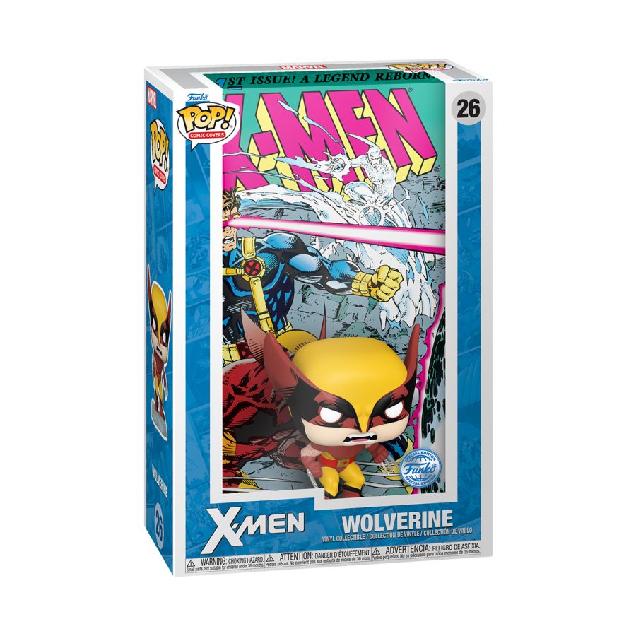 Marvel Comics - X-Men #1 Wolverine Pop! Vinyl Comic Cover