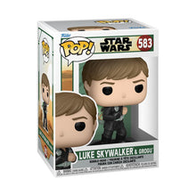 Load image into Gallery viewer, Star Wars: The Book of Boba Fett - Luke Skywalker &amp; Grogu Pop! Vinyl
