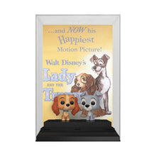 Load image into Gallery viewer, Disney: D100 - Lady and the Tramp (1955) Lady and the Tramp Pop! Vinyl Movie Poster
