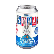 Load image into Gallery viewer, WC2023: WB 100th - Bugs Bunny as Superman (with chase) Vinyl Soda [RS]
