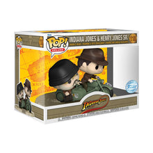 Load image into Gallery viewer, Indiana Jones and the Last Crusade - Indiana &amp; Henry Jones Sr US Exclusive Pop! Vinyl Ride [RS]
