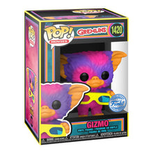 Load image into Gallery viewer, Gremlins - Gizmo with Glasses US Exclusive Blacklight Pop! Vinyl [RS]
