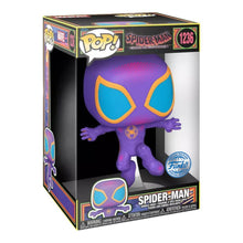 Load image into Gallery viewer, Spider-Man: Across the Spider-Verse (2023) - Spider-Man US Exclusive 10&quot; Blacklight Pop! Vinyl [RS]
