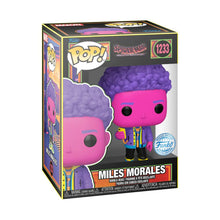 Load image into Gallery viewer, Spider-Man: Across the Spider-Verse (2023) - Miles Morales Blacklight US Exclusive Pop! Vinyl [RS]
