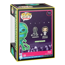 Load image into Gallery viewer, Alien: Xenomorph Black Light Pop Vinyl (RS)
