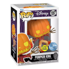 Load image into Gallery viewer, The Nightmare Before Christmas - Pumpkin King US Exclusive 30th Anniversary Glow Pop! Vinyl [RS]
