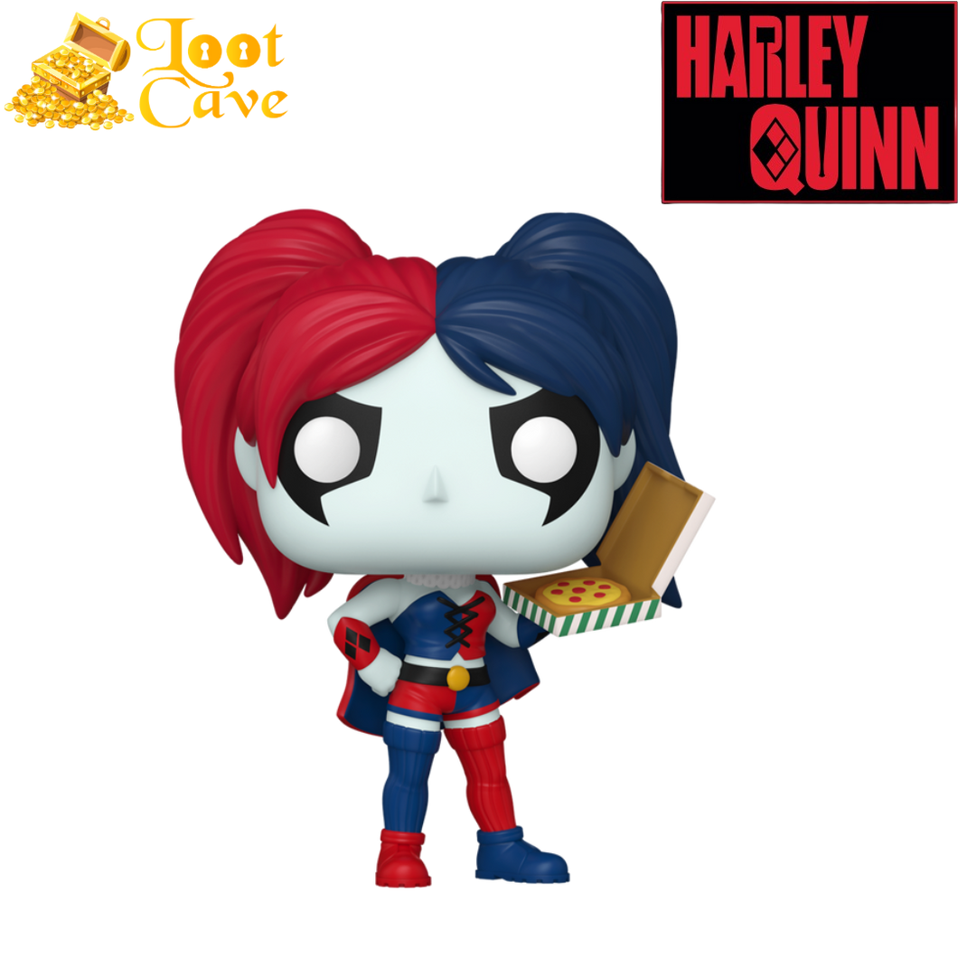 Harley Quinn: Harley Quinn With Pizza Pop! Vinyl