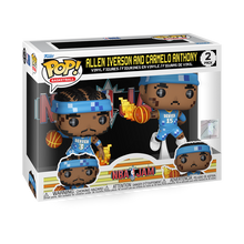Load image into Gallery viewer, NBA: Allen Iverson &amp; Carmelo Anthony (NBA Jam) 2 Pack Pop Vinyl
