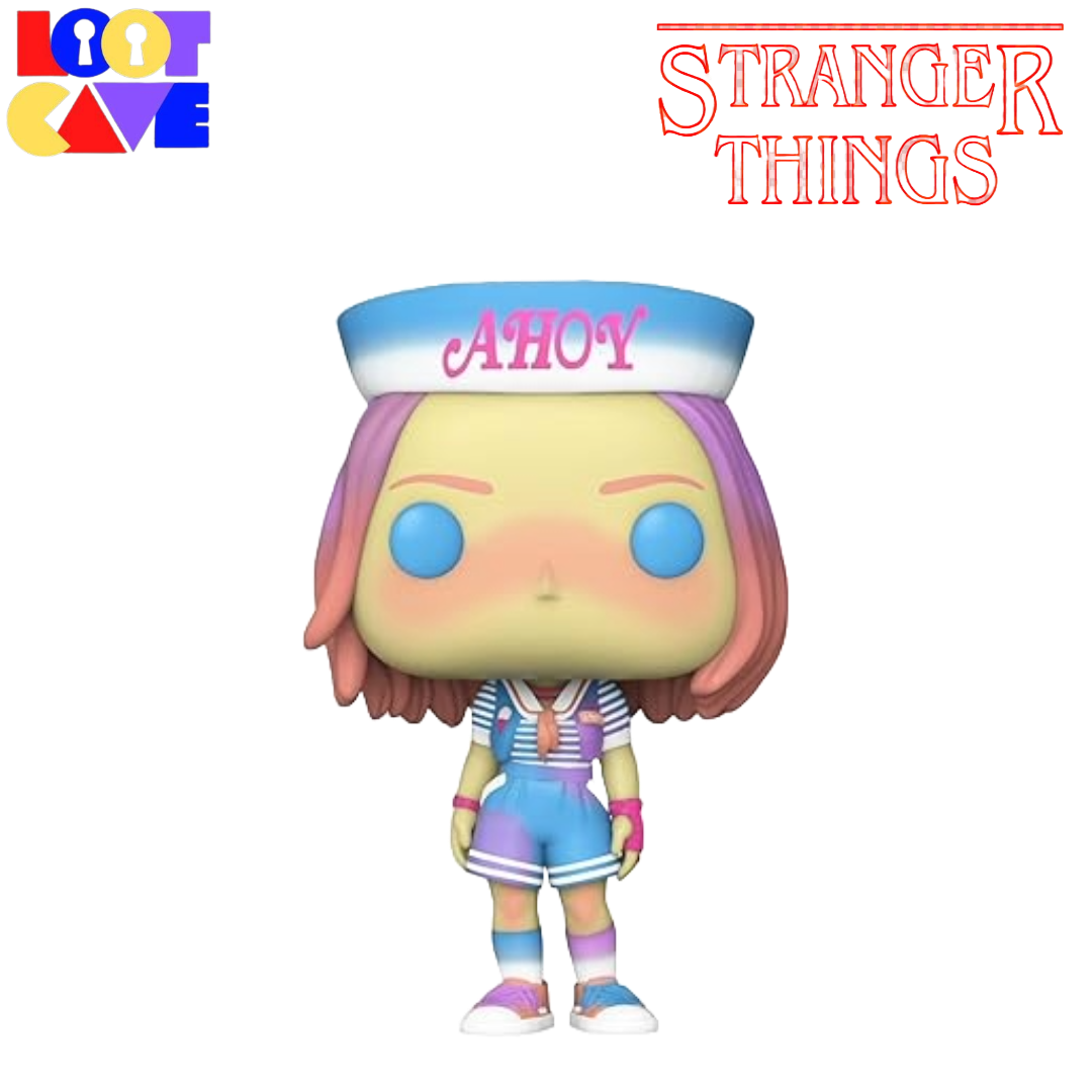 Stranger Things Robin (Scoops Ahoy) Deluxe Pop Vinyl Loot Cave