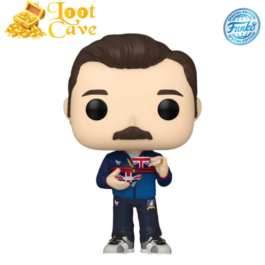 Ted Lasso - Ted with Teacup US Exclusive Pop! Vinyl [RS]