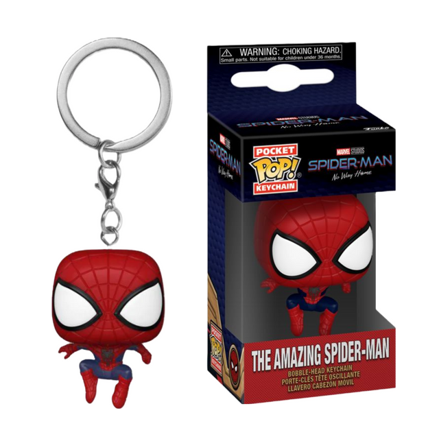 Spider-Man 3: No Way Home (2021) - The Amazing Spider-Man Pocket Pop! Keychain