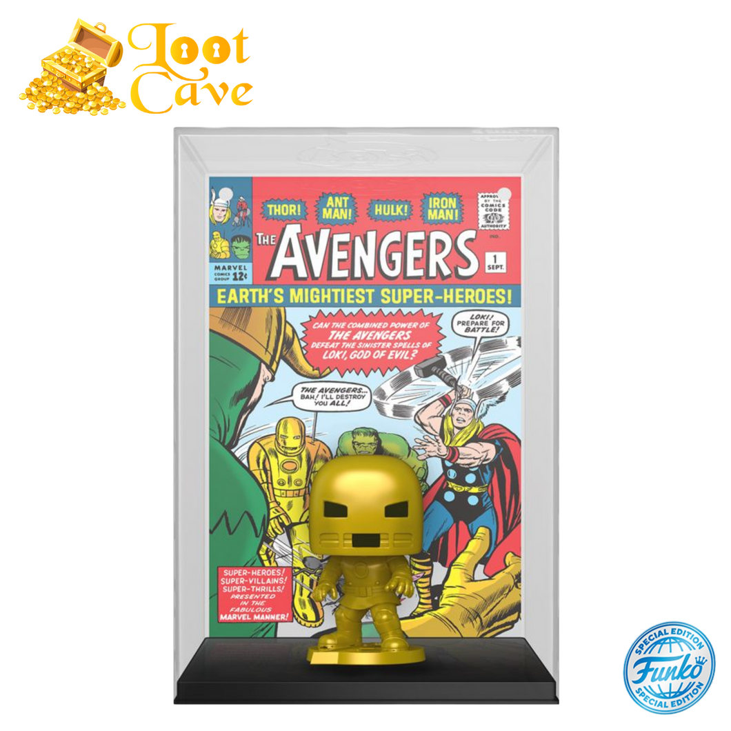 Marvel Comics - Avengers #1 US Exclusive Pop! Comic Cover [RS]