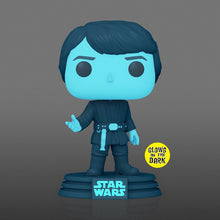 Load image into Gallery viewer, Star Wars: Return of the Jedi 40th Anniversary - Holographic Luke Skywalker Glow US Exclusive Pop! Vinyl
