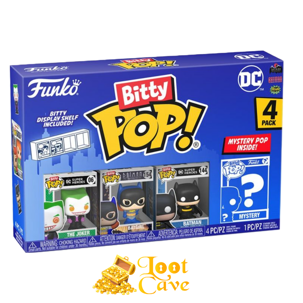 DC Comics - The Joker Bitty Pop! 4-Pack