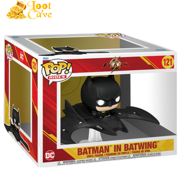 The Flash (2023) - Batman in Batwing Pop! Vinyl Ride