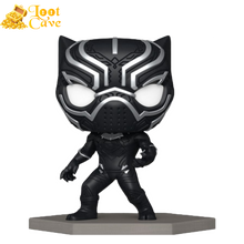 Load image into Gallery viewer, Captain America 3: Civil War - Black Panther Build-A-Scene US Exclusive Pop! Vinyl [RS] (Figure 3 of 12)
