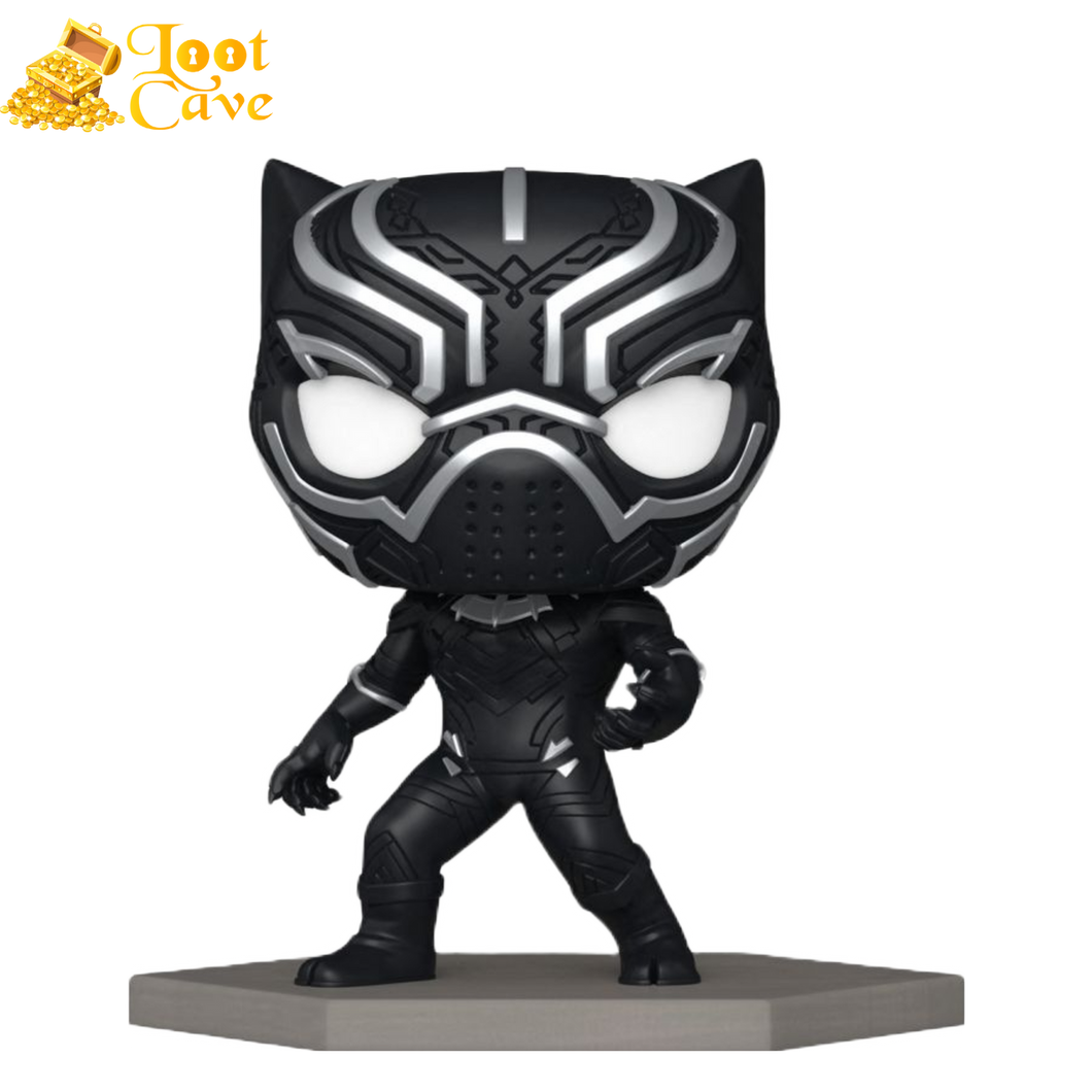Captain America 3: Civil War - Black Panther Build-A-Scene US Exclusive Pop! Vinyl [RS] (Figure 3 of 12)