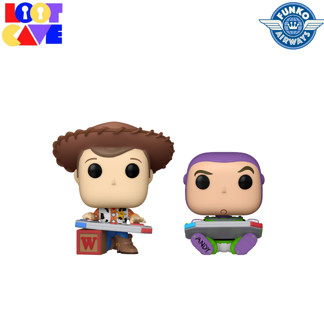 Toy Story - Woody & Buzz Gaming Pop! 2PK C-EXPO EXC [RS]