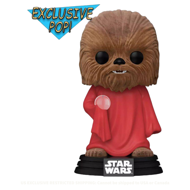 Star Wars - Chewbacca with Robe Flocked US Exclusive Pop! Vinyl [RS]