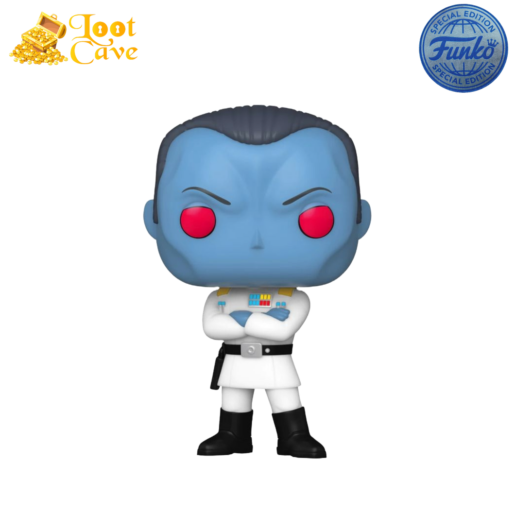 Star Wars: Clone Wars 20th Anniverary - Grand Admiral Thrawn US Exclusive Pop! Vinyl [RS]