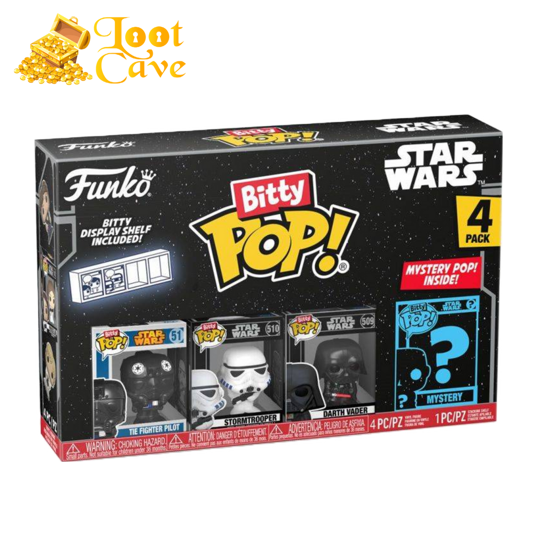 Star Wars - Darth Vader Bitty Pop! 4-Pack