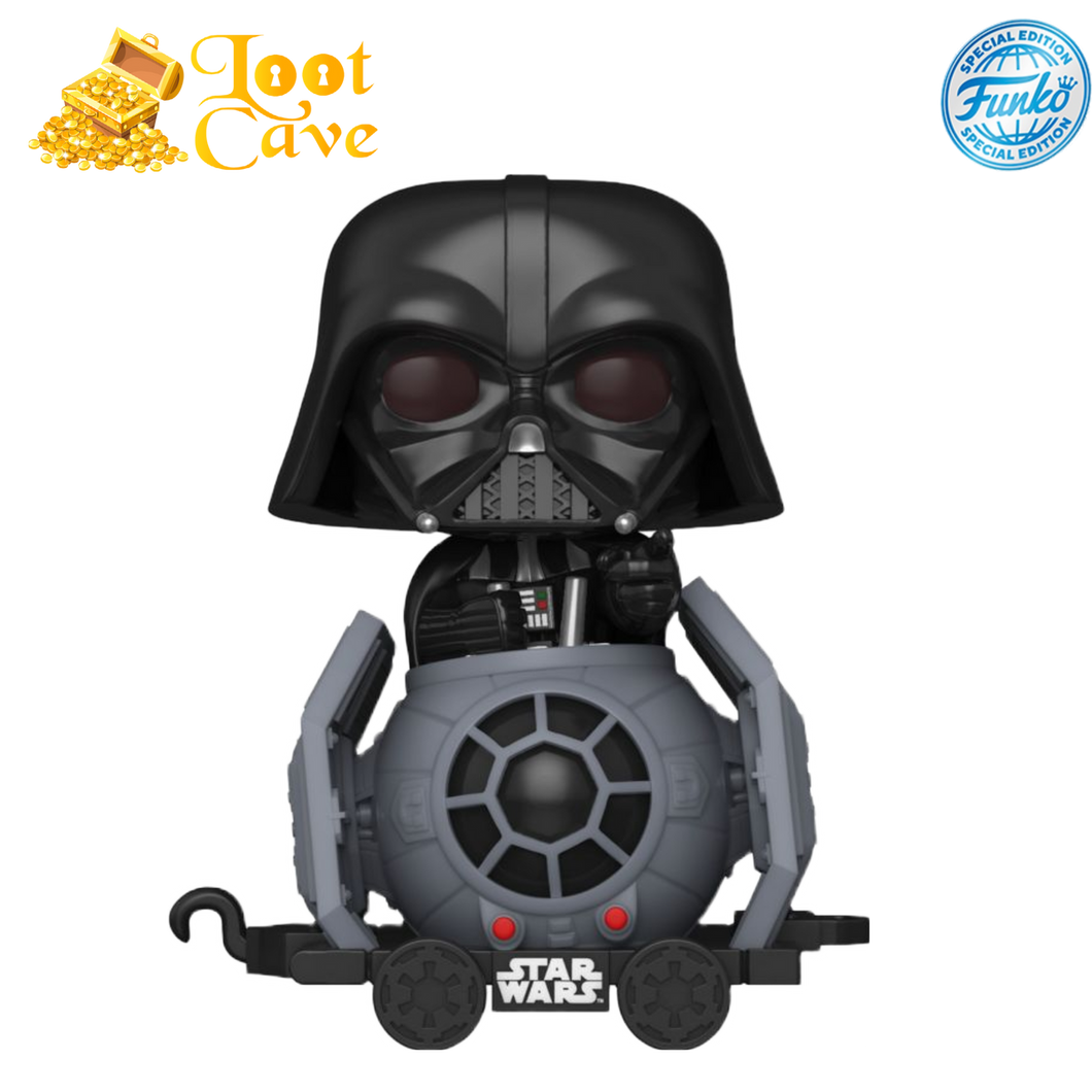 Disney: D100 - Darth Vader on TIE Fighter US Exclusive Pop! Vinyl Train Carriage [RS]