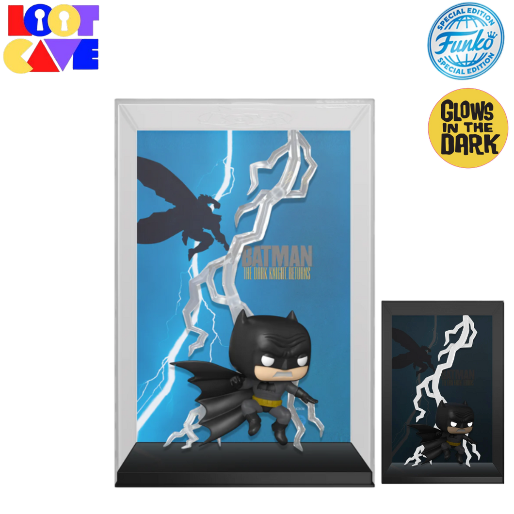 Batman: The Dark Knight Returns: Batman GITD Pop Comic Cover
