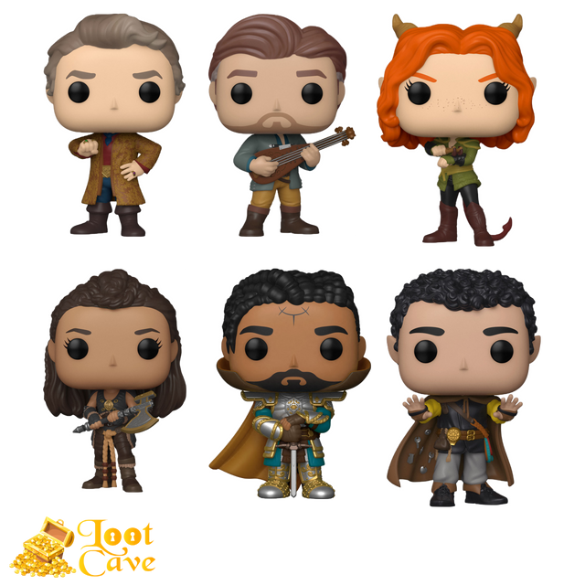 Dungeons & Dragons: Honor Among Thieves (2023) - 6 Pop! Vinyl Bundle