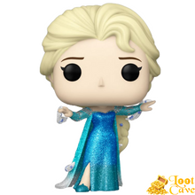 Load image into Gallery viewer, Disney: D100 - Frozen (2013) Elsa Diamond Glitter US Exclusive Pop! Vinyl [RS]
