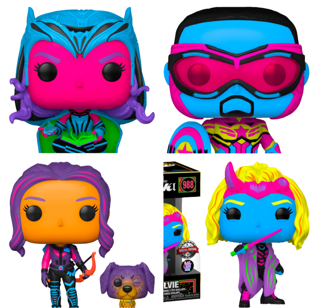 Marvel Comics - Blacklight 4 Pop! Vinyl Bundle