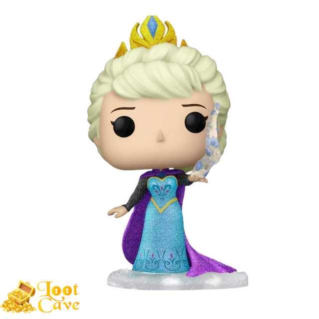 Disney Princess: Frozen (2013) - Elsa Ultimate Princess Diamond Glitter US Exclusive Pop! Vinyl [RS]