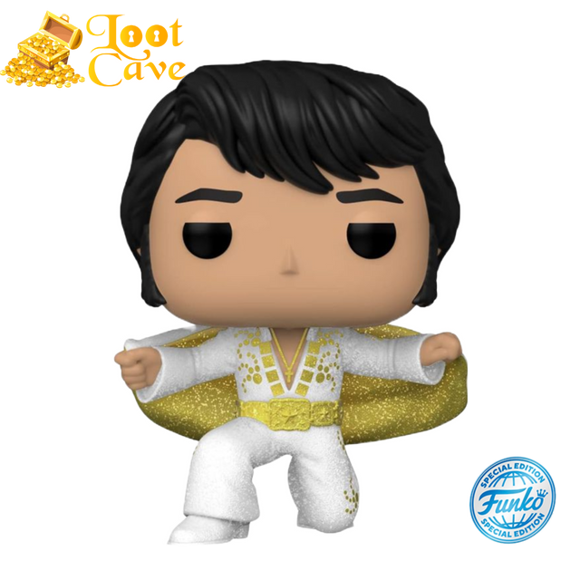 Elvis - Elvis Pharaoh Suit US Exclusive Diamond Glitter Pop! Vinyl [RS]