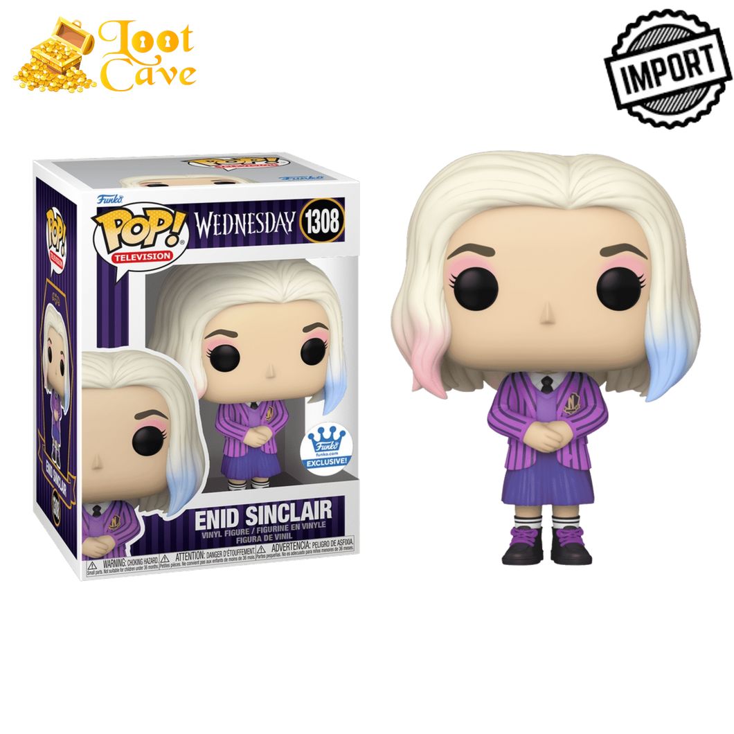 Wednesday(TV): Enid Sinclair Pop Vinyl (Funko Shop Sticker) (IMPORT)