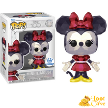 Load image into Gallery viewer, Disney: D100 - Minnie Mouse (Facet) Funko Shop Exclusive (IMPORT) (FUNKO STICKER)
