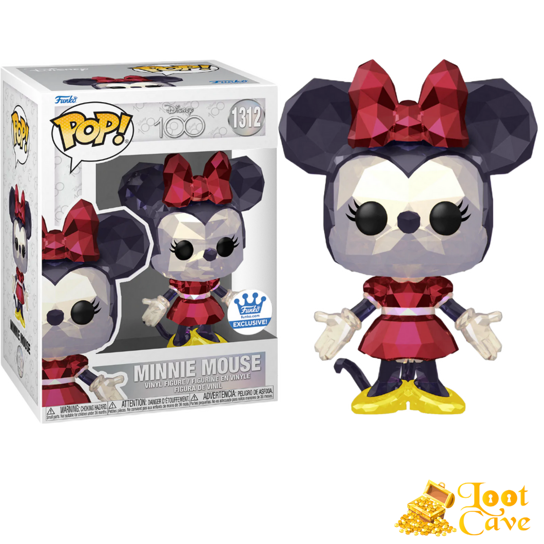 Disney: D100 - Minnie Mouse (Facet) Funko Shop Exclusive (IMPORT) (FUNKO STICKER)