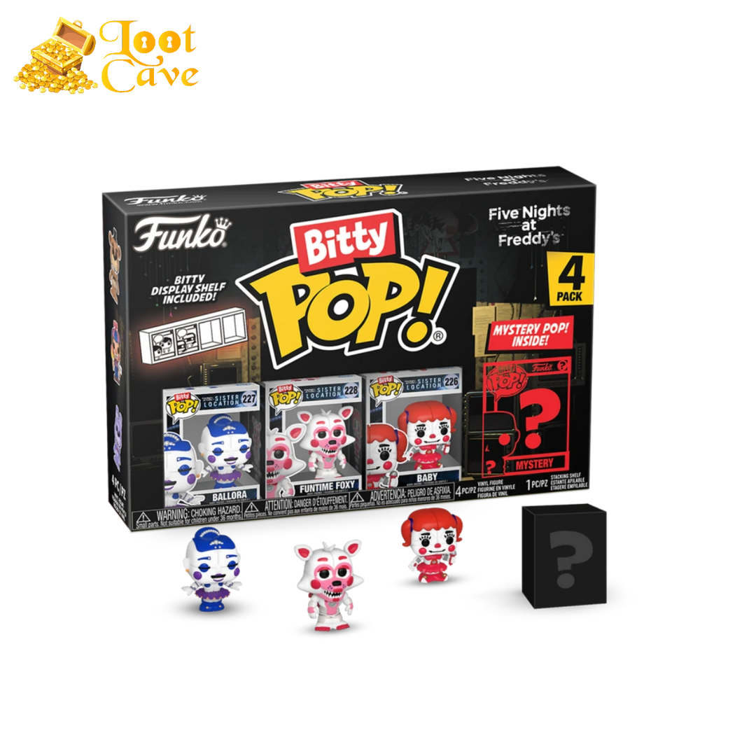 Five Nights at Freddy's - Ballora Bitty Pop! 4-Pack