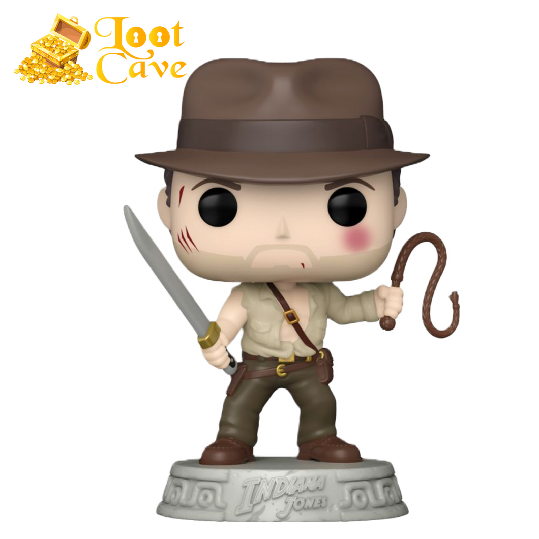 Indiana Jones and the Temple of Doom - Indiana Jones (with Whip) Pop! Vinyl